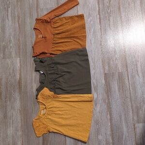 Carter's/Oshkosh b'gosh, lot of 3, shirts Size 4T